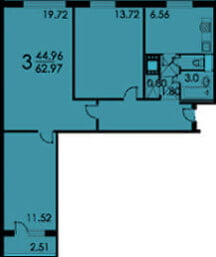 Планировка - 3 фото - Умные Окна