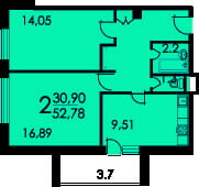 Планировка - 2 фото - Умные Окна